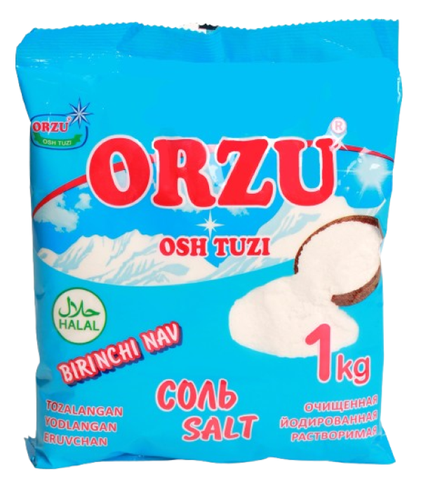Orzu osh tuzi - первый сорт Orzu osh tuzi - первый сорт