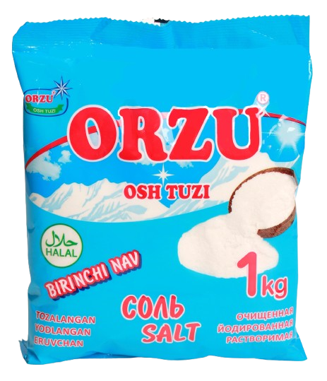 Orzu osh tuzi - первый сорт